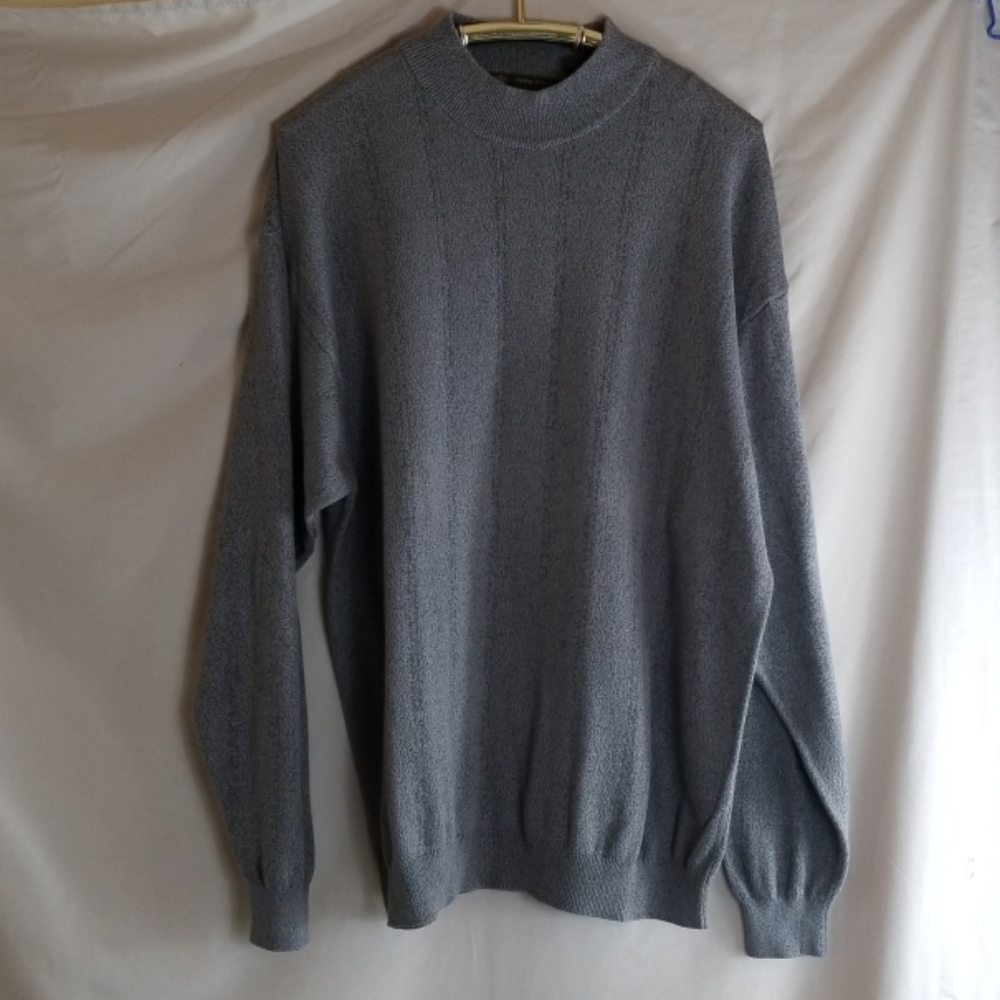 Principe Gray Crew Neck Sweater